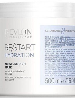 REVLON PROFESSIONAL Haarmaske Re/Start HYDRATION Moisture Rich Mask 500 ml, Schützt dünnes, trockenes Haar vor Bruch und spendet Feuchtigkeit.