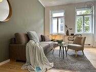 Wohnen auf Zeit mit 2 separaten Schlafzimmern / STYLISCHE 3-Raum-Wohnung in Leipzig-Lindenau - Leipzig