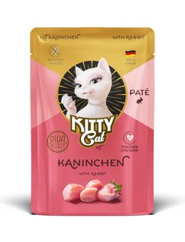 KITTY Cat Paté 6 x 85 g - Kaninchen
