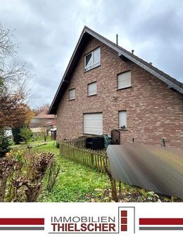 Schöne, großzügige Doppelhaushälfte mit Garten, Balkon und Stellplatz in ruhiger Waldrandlage - Übach-Palenberg