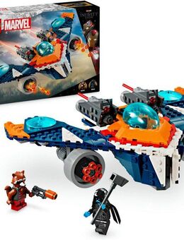 LEGO® Rockets Raumschiff vs. Ronan (76278), LEGO Super Heroes Konstruktionsspielsteine, (290 St), Made in Europe