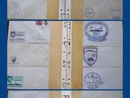 Album mit 120 St. Schiffspost mit Stempel v. Marine-Schnellbooten - Dassel
