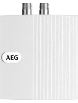 AEG Haustechnik Klein-Durchlauferhitzer MTH 350 f. Handwaschbecken, 3,5 kW, m. Stecker, hydraulisch, 230V, hydraulisch, drucklos