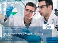 Laborhilfskraft für die Probenbearbeitung (m/w/d) - Offenburg