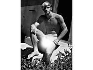 Mann Akt Foto ca.10x15 cm Hochglanz Bild Nackt Aktfotografie Erotik (329) - Wuppertal