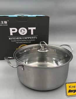 Edelstahl Kochtopf Neu *Borgmann* - Krefeld