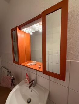 Badezimmerschrank Kirschholz Spiegel & Licht Toilettenschrank - Weilburg