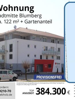 Großzügige Wohnung mit großem Gartenanteil in Blumberg - Blumberg