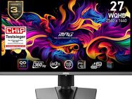 MSI MPG 271QRX QD-OLED Gaming-Monitor (67 cm/27 ", 2560 x 1440 px, WQHD, 0,03 ms Reaktionszeit, 360 Hz, QD-OLED)