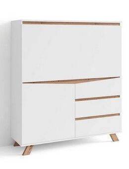 byLIVING Sekretär Valentin (1 St), platzsparende Arbeitslösung mit viel Stauraum, Breite 120 cm