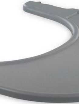 Hauck Hochstuhltablett Alpha Click Tray, grau, Kunststoff, Hauck Hochstuhl Alpha+