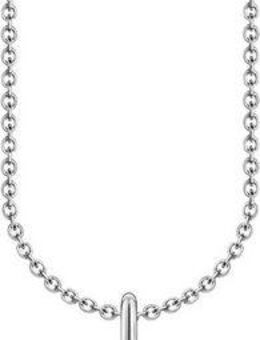 THOMAS SABO Kette mit Anhänger mit verschlungenen Herzen, KE2267-051-14-L45V, KE2267-414-14-L45V, mit Zirkonia (synth)