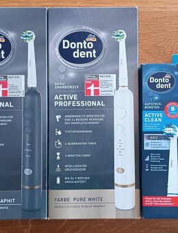 ❌Dontodent Active Professional Akkuzahnbürste Zubehör Garantie Set❌ - Vöhringen (Bayern)