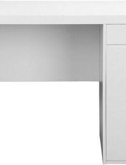 INOSIGN Schreibtisch Oakley (mit 45 mm starker Tischplatte), Schublade, Metallkufe, spiegelverkehrt montierbar, Breite 120 cm