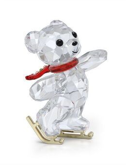 Swarovski Dekofigur Kristallfigur Sammelfigur Kris Bär Jubiläum 130 Jahre, (1 St)