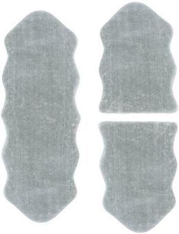 Andiamo Bettumrandung Bettvorleger Lamm Fellimitat, Höhe 20 mm, (3-tlg), Kunstfell, sehr weicher Flor, waschbar, Bettvorleger, Läufer-Set