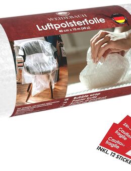 Hochwertige Luftpolsterfolie - Polsterfolie 10 m x 40 cm - Duisburg