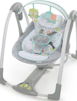 ingenuity Babyschaukel Swing'n Go, Hugs & Hoots, tragbar