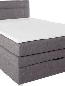 Jockenhöfer Gruppe Boxspringbett Carmen, mit Bettkasten und Topper, erhältlich in 120 & 140cm Breite