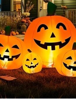 Halloween Kürbisse- Aufblasbar mit Ventilator - Solingen (Klingenstadt)