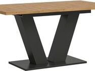 INOSIGN Esstisch Motus, ausziehbar 150 -190 cm, inklusive 40 cm Einlegeplatte (Set, 1-St), V-Gestell mit Bodenplatte, Tisch, Küchentisch, Esszimmer, Küche
