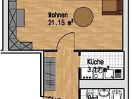 1-Raum Wohnung mit Dusche in Lößnig am Silbersee - Leipzig