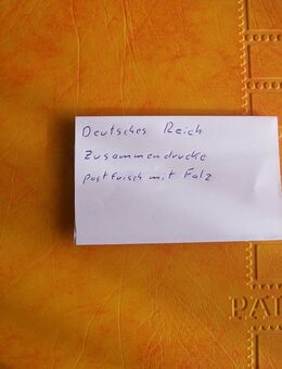 Briefmarken, Zusammendrucke, DR, postfrisch mit Falz - Erftstadt