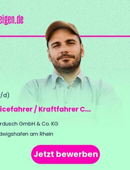 Servicefahrer / Kraftfahrer (m/w/d) C/CE - Ludwigshafen (Rhein)
