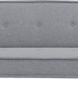 INOSIGN Schlafsofa ARBON,183cm, klappbarer 3-Sitzer mit verstellbarer Rückenlehne und, Bettfunktion, Webstoff und Kunstleder