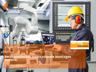 Servicetechniker Internationale Montagen (m/w/d) - Saarbrücken