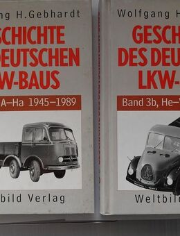 Geschichte des deutschen Lastkraftwagenbaues,5 Bücher - Dülmen