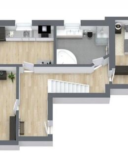 Großzügige 5-Zimmer-Maisonette mit Balkon und Stellplatz in ruhiger Laaber Lage! - Laaber