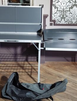 Isabella Campingküche, 188 x 50 x 81 cm, schwarz - Barnstorf