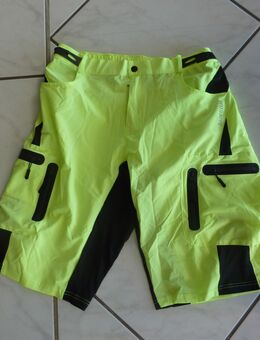 Radhose mit seperater Innenpolsterhose NEONGRÜN NEU - Marburg