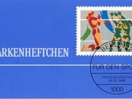 Berlin (West): MiNr. DSH-MH 12 b (MiNr. 836), 00.00.1989, Markenheftchen der Stiftung Deutsche Sporthilfe "Sport: Volleyball", postfrisch - Brandenburg (Havel)