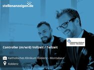 Controller (m/w/d) Vollzeit / Teilzeit - Koblenz