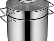 WMF Spaghettitopf, Cromargan® Edelstahl Rostfrei 18/10 (1-tlg), mit Siebeinsatz, Ø 24 cm, Induktion