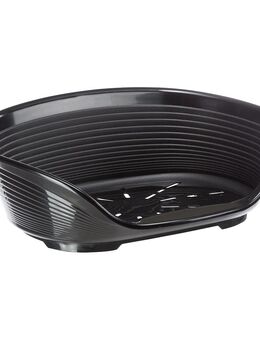 Ferplast Korb Siesta Deluxe schwarz - Größe 6: L 70,5 x B 52 x H 23,5 cm