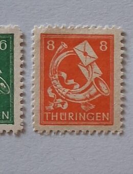 Sbz Thüringen 1945/46 Posthorn 95/96 Ay - Görlitz