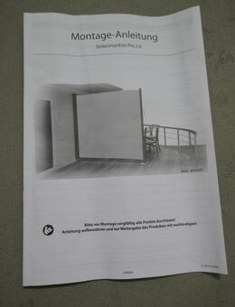 Seitenmarkise - Mannheim