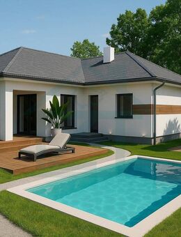 Massiver 120 m² Bungalow mit ca. 600 m² Grundstück am Ortsrand von Hermsdorf - Hermsdorf