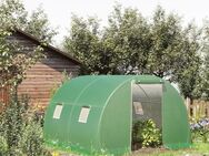 Treibhaus Gewächshaus Begehbares Foliengewächshaus 4,5 x 3 m – Der perfekte Polytunnel für Ihre Pflanzen Set345243 - Ingolstadt