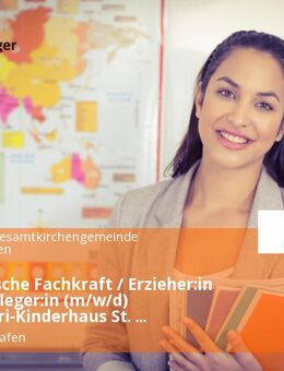 Pädagogische Fachkraft / Erzieher:in / Kinderpfleger:in (m/w/d) Montessori-Kinderhaus St. Nikolaus - Friedrichshafen