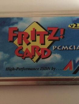 AVM Fritz!Card PCMCIA v2.0 ISDN Karte für Notebook - Bremen