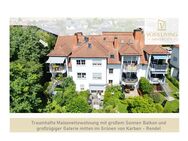 Traumhafte Maisonettewohnung mit großem Sonnen Balkon und großzügiger Galerie mitten im Grünen - Karben