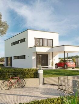 Fällt der Bauplatz kleiner aus? Wir haben die SMARTE LÖSUNG- Moderner Neubau inkl. Baugrundstück+ Fördermöglichkeiten in ruhiger Lage - Guntersblum