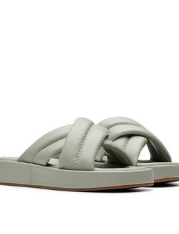 Clarks Alda Glide Hausschuh, Slides, Schlappen mit gepolsterter Bandage