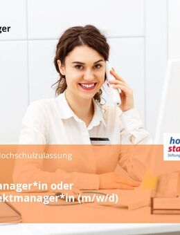 Projektmanager*in oder Multiprojektmanager*in (m/w/d) - Dortmund