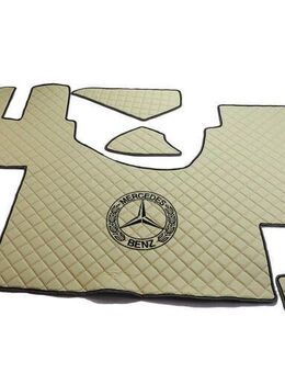 LKW Handmade MERCEDES ACTROS MP4/MP5 GESTEPPTE MATTEN Fußmatte – Fester BEIFAHRERSITZ STICKEREI - Farbwahl Set252344 - Wuppertal