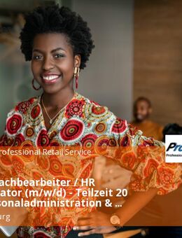 Personalsachbearbeiter / HR Administrator (m/w/d) - Teilzeit 20 Std. | Personaladministration & Zeitwirtschaft - Neu Isenburg